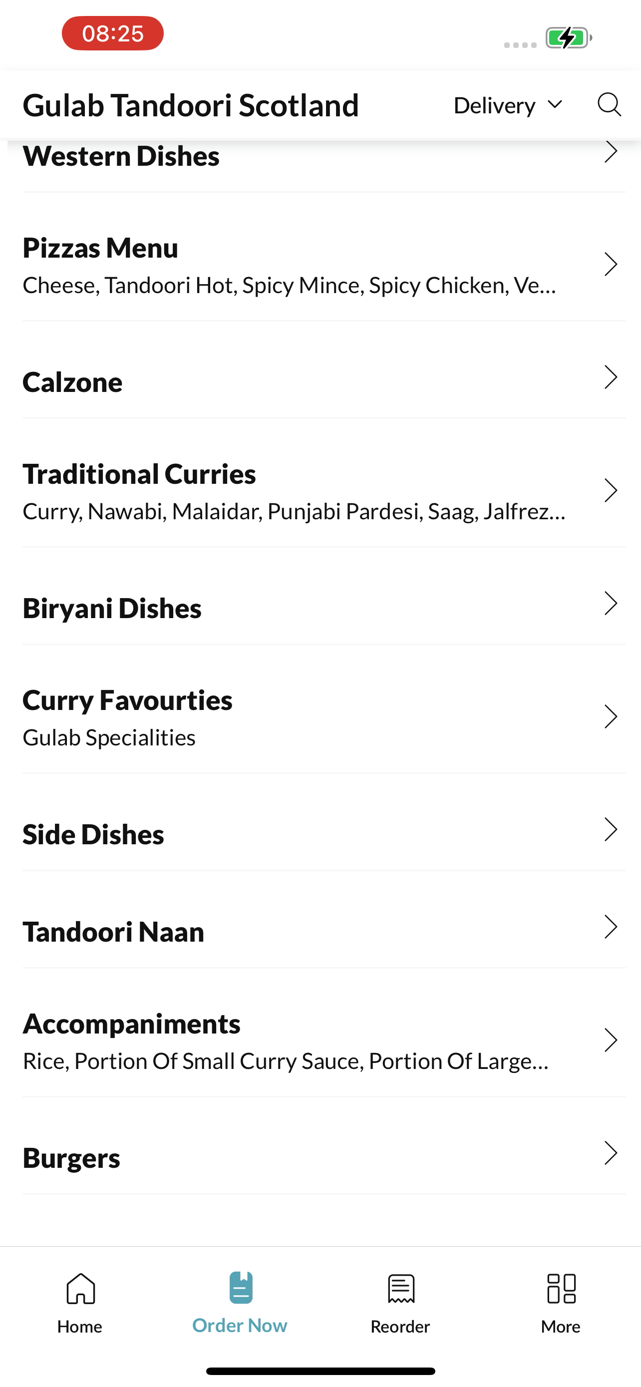 Gulab Tandoori Scotland. screenshot 3
