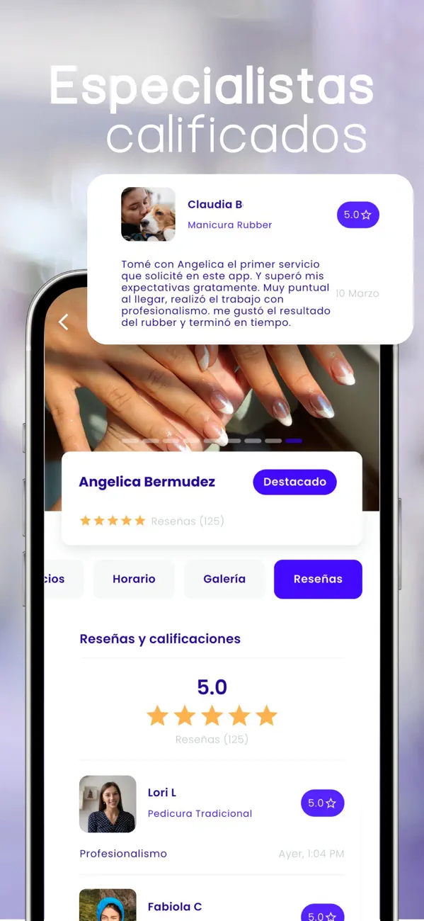 Screenshot #2 pour Belity - Belleza a domicilio