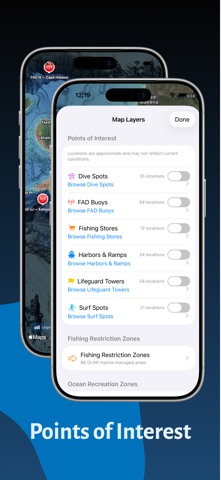 Hawaii Ocean Map screenshot