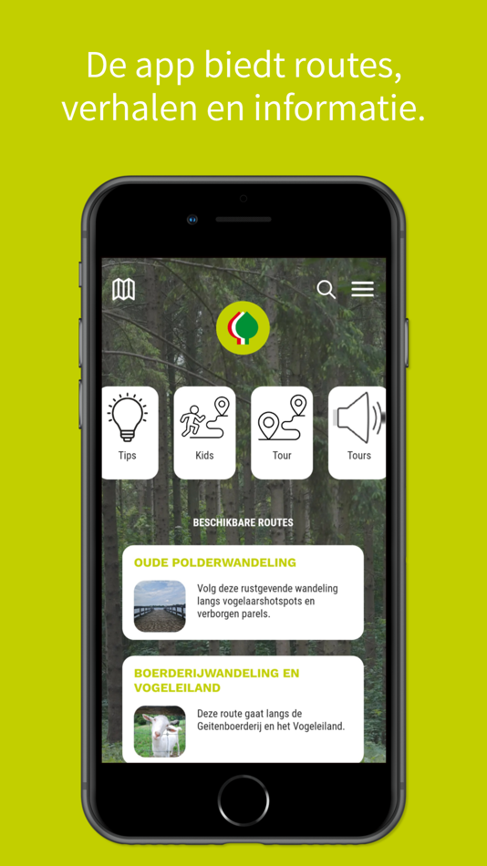#2. Amsterdamse Bos-app (iOS) 由: Geralt Ploegstra