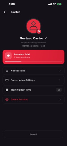 FlamenkFit screenshot
