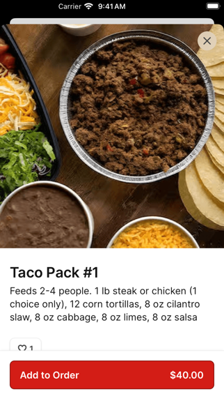 The Blacktop Grill iPhone screenshot 4 - Food & Drink app