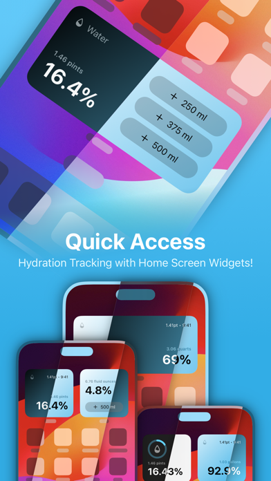 Water+ Tracker and Reminder Screenshot