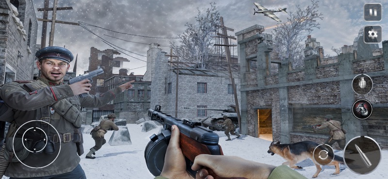 chamada de coragem : WW2 FPS screenshot 2