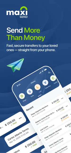 MaxiSend screenshot 1