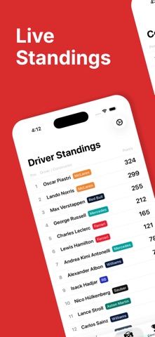 NextGP – Grand Prix Widgets screenshot