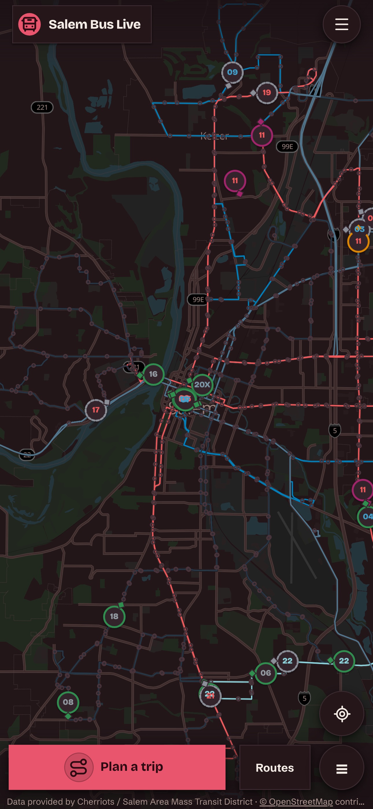 Screenshot 5 of Salem Bus Live