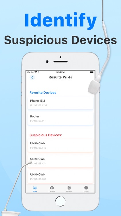 Hidden Spy Camera Detector App