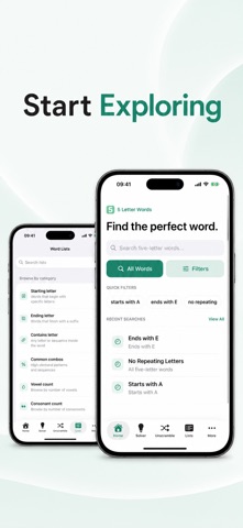 5 Letter Words: Word Finder iPhone screenshot