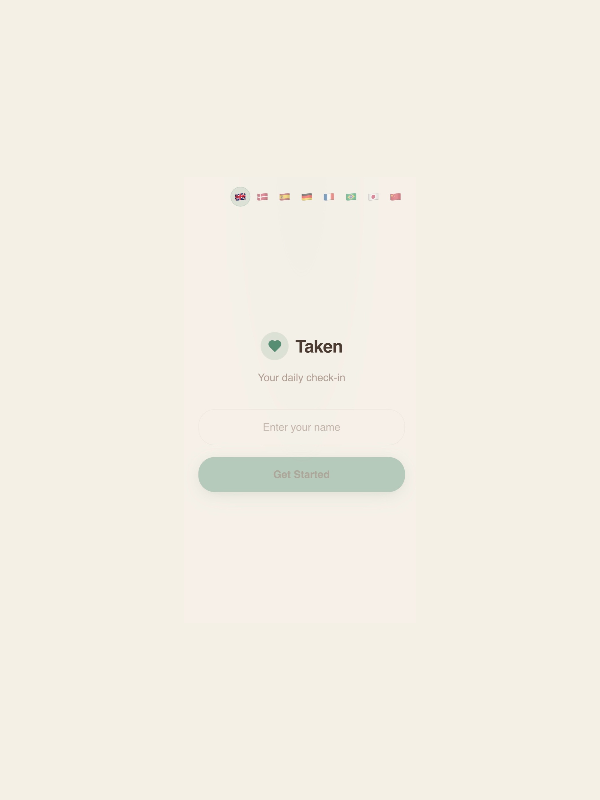Taken - a daily log screenshot 6