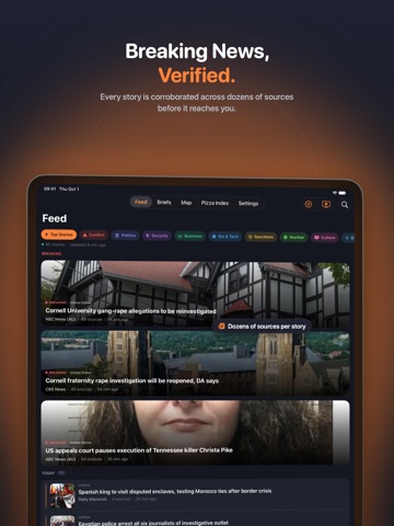 World Monitor: Live Insights iPad screenshot 2