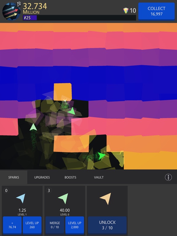 Screenshot #5 pour Zen Shards - Idle Merge Game