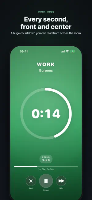 Just'a Tabata: A Workout Timer screenshot 2