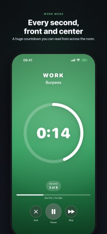 Just'a Tabata: A Workout Timer Screenshot 2 of 6