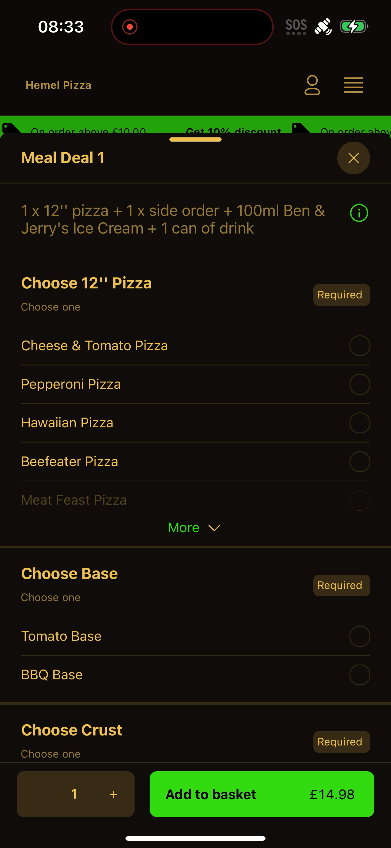 Hemel Pizza screenshot 8