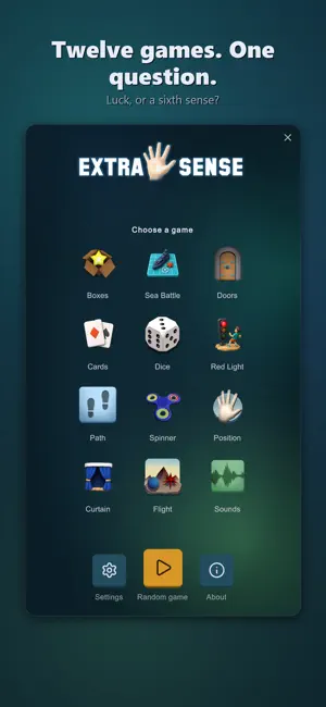 Extra Sense - intuition games screenshot 1