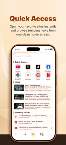 ProxyX Browser Screenshot 1 of 5