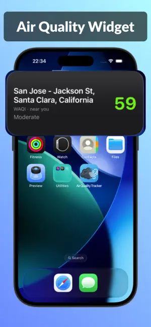 Качество воздуха: PureAir iPhone screenshot 4
