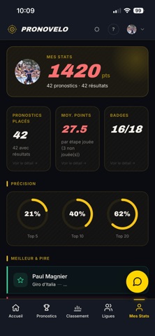 pronoVelo screenshot