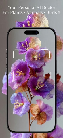 FloraPetix:AI Plant & Pet Scan iPhone screenshot