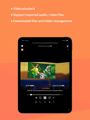 PlaydioCast: Radio & Podcast iPad screenshot