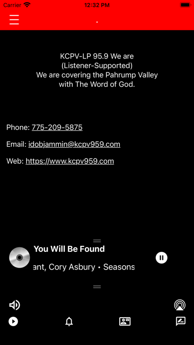 Faith FM Radio Screenshot