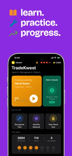 TradeKwest: Learn DIY Trades screenshot 1
