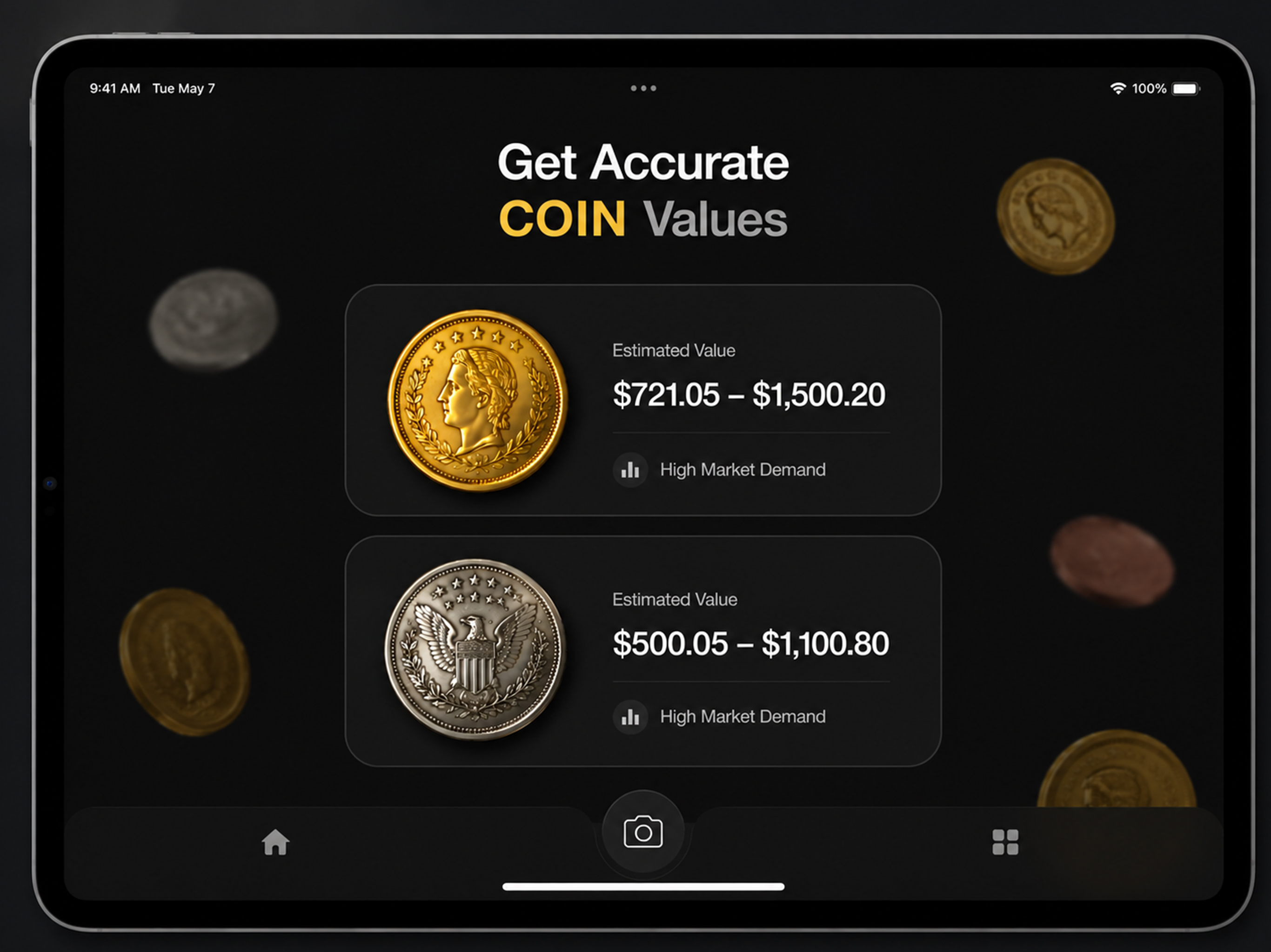 Coin Identifier- Value Checker