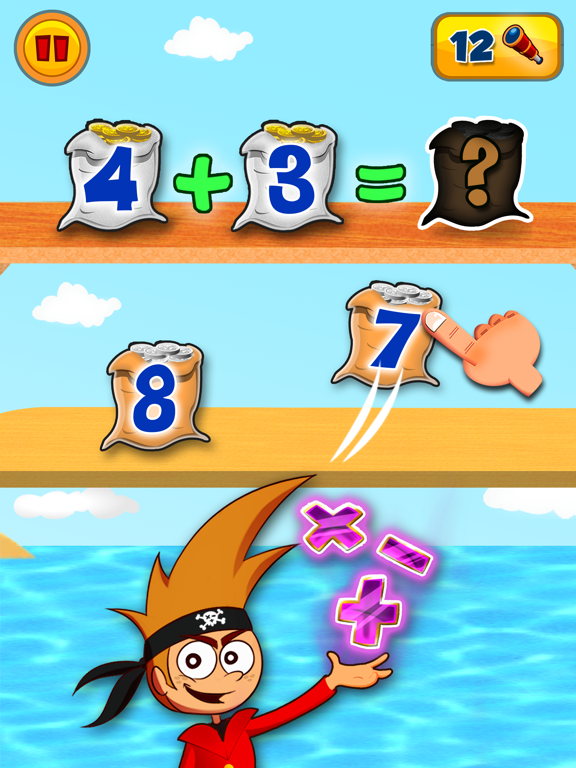 Screenshot #4 pour Calcul mental Jeux: Math Land