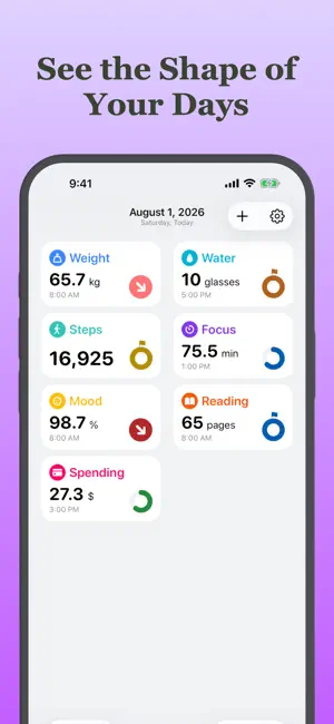 Sum of Days: Life Tracker screenshot 1