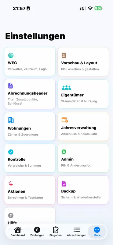 Hausverwaltung -WEG Abrechnung screenshot 5 of 10