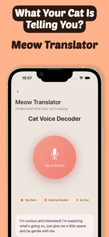 cat translator: meow talk Pro screenshot