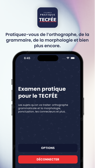 Pratique TECFÉE Screenshot