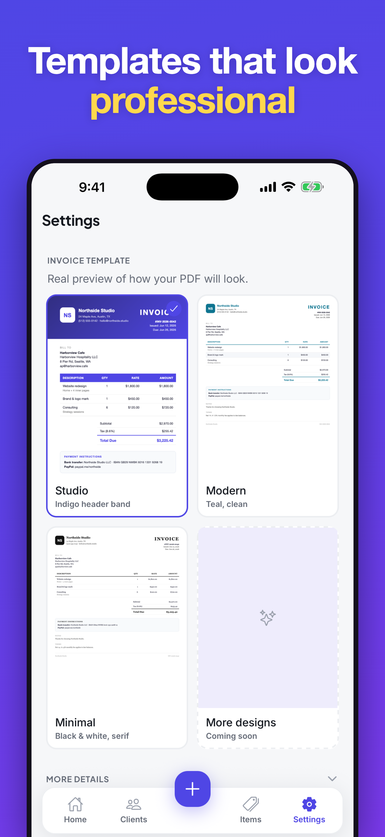 InvoiceWright: Invoice Maker screenshot 3
