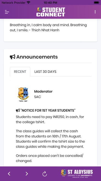 Student Connect - St Aloysius