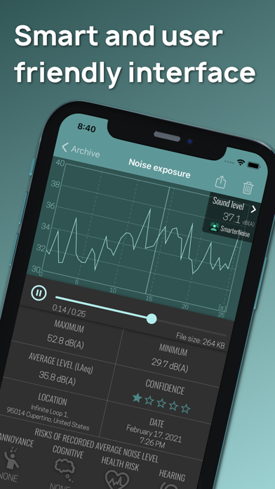 SmarterNoise Screenshot