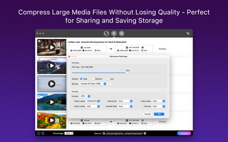 Screenshot #3 pour iFunia Video-Converter