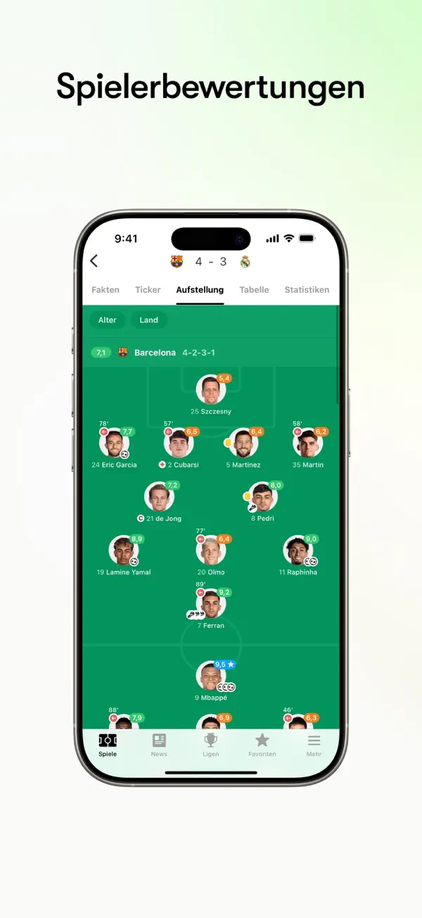 FotMob - Fußball Ergebnisse Screenshot 2