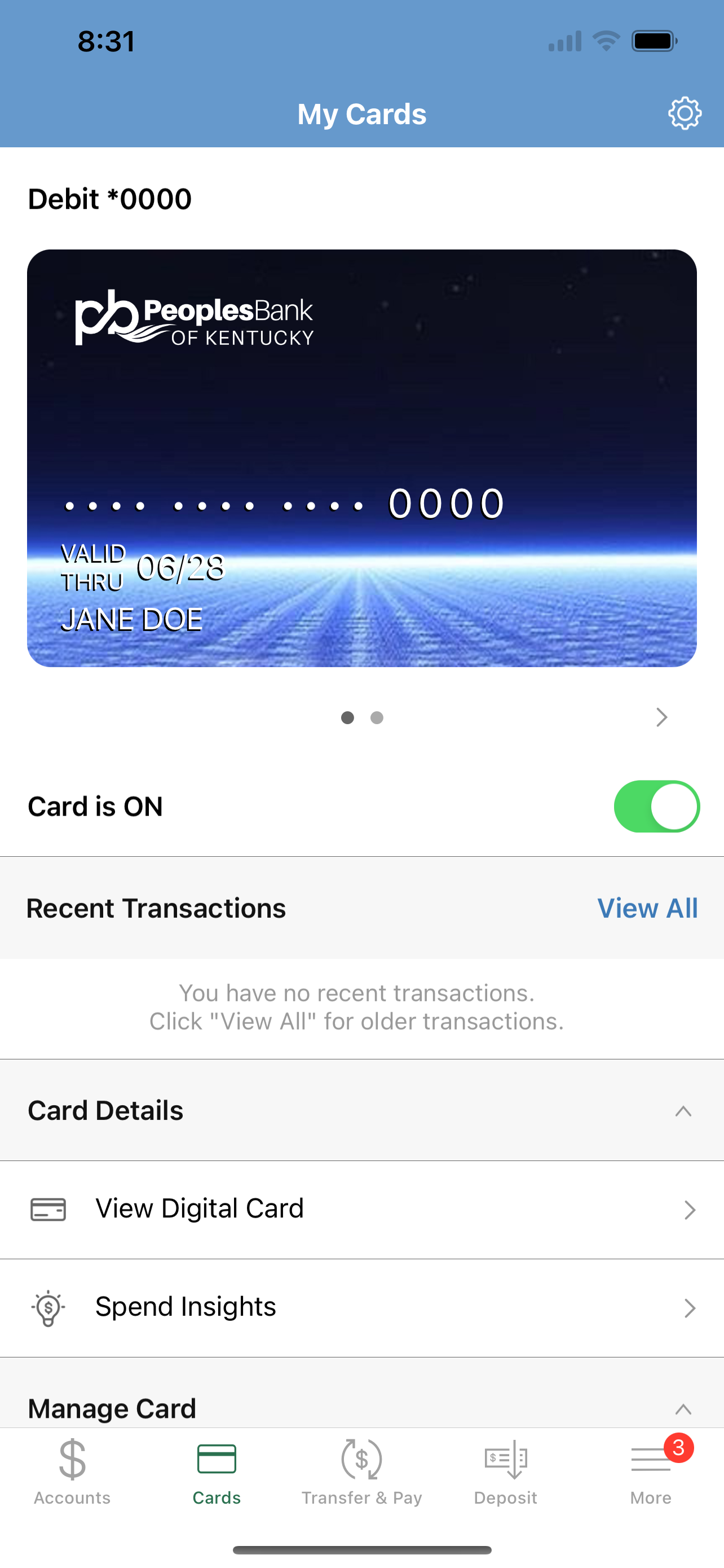 Peoples Bank of Kentucky screenshot 6