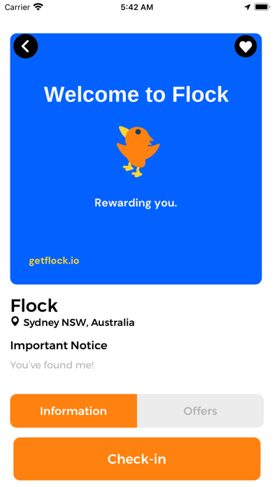 Flock Loyalty Screenshot