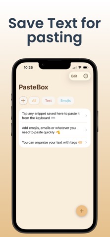 PasteBox - Paste Keyboard iPhone screenshot