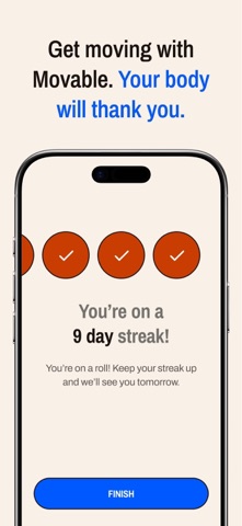 Movable: Daily Stretch for 50+ Screenshot 7 of 7