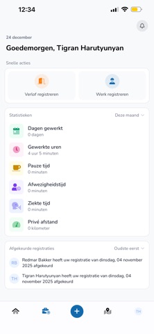 TransportKlok iPhone screenshot