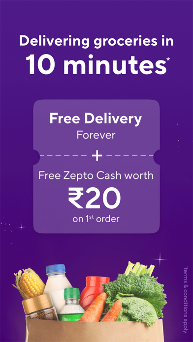 Zepto:10 Min Grocery Delivery* Screenshot