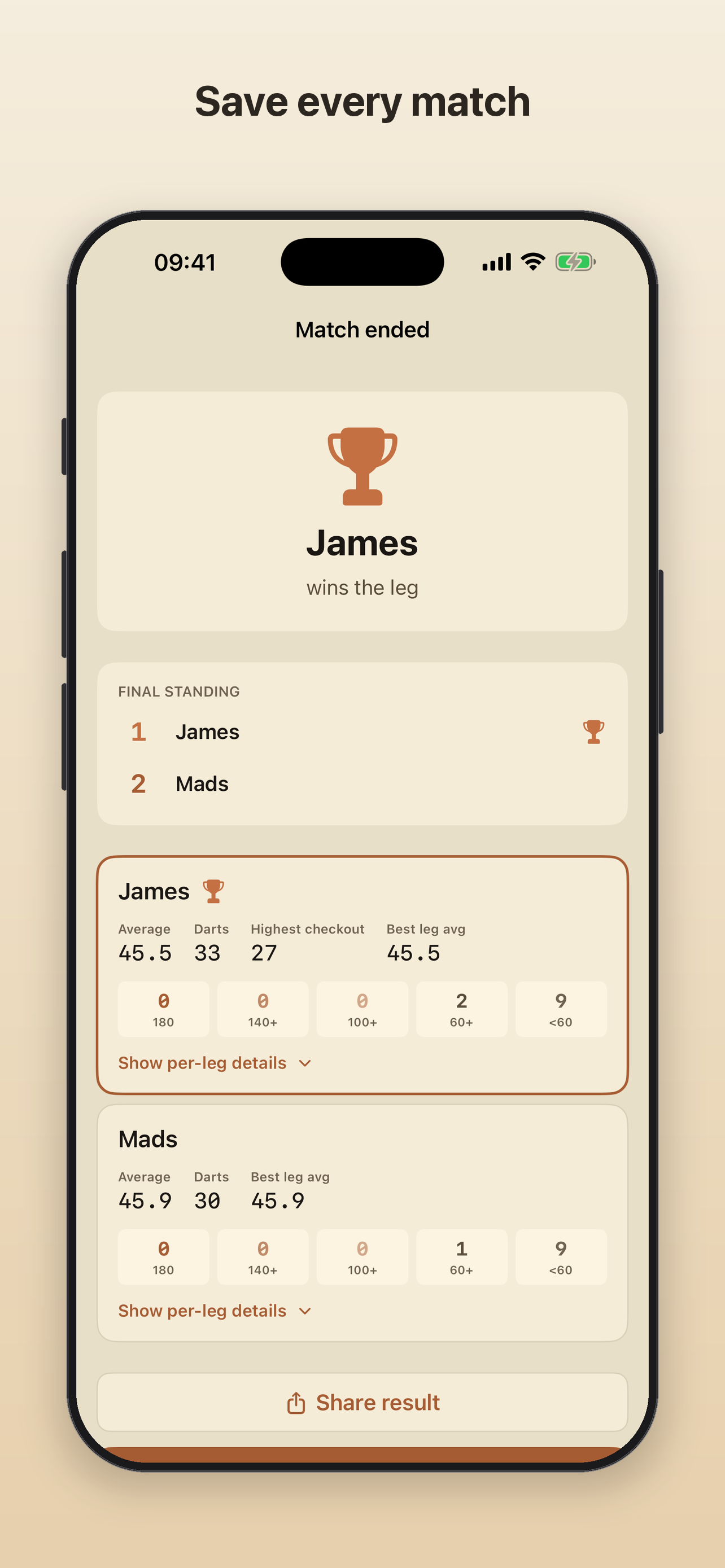 Dart games & counter screenshot 8