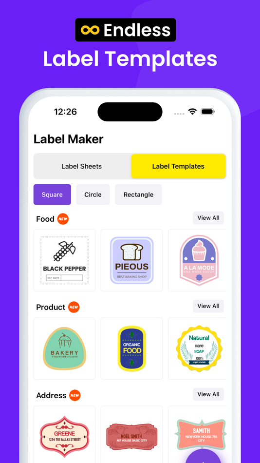 #1. AI Label Maker: Label Printer (iOS) By: Zulqarnain Mustafa