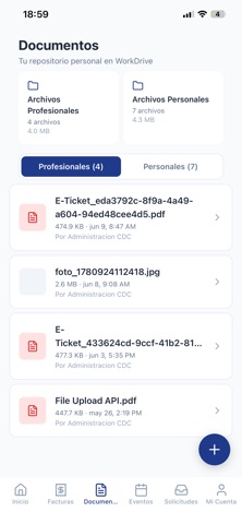 APP CDC iPhone screenshot