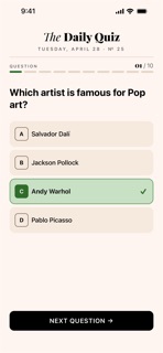 The Daily Quiz — Trivia screenshot 2