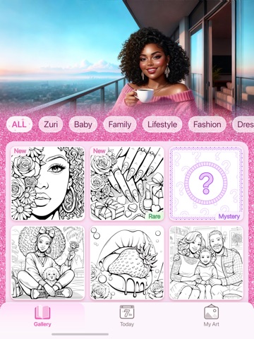 Zuri's Color iPad screenshot