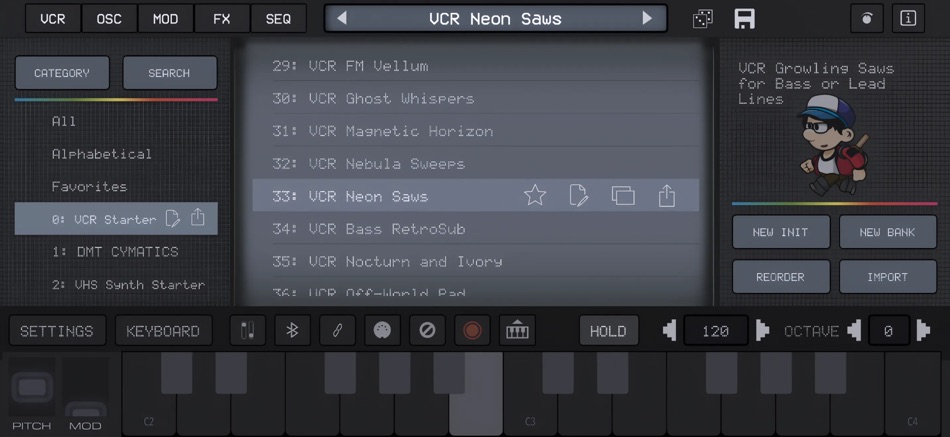 #2. King of VHS: VCR Synth (iOS) Przez: AudioKit Pro